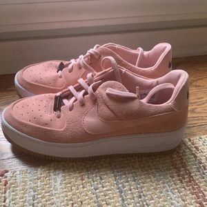 Nike Air Force 1 low sage color women’s shoes